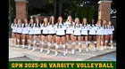 Grosse Pointe North Norsemen Girls Varsity Volleyball Fall 25-26 team photo.
