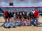 Barr-Reeve Vikings Girls Varsity Volleyball Fall 25-26 team photo.