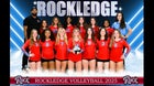 Rockledge Raiders Girls Varsity Volleyball Fall 25-26 team photo.