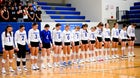 Lourdes Central Catholic Knights Girls Varsity Volleyball Fall 25-26 team photo.
