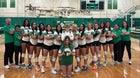 Moriarty Pintos Girls Varsity Volleyball Fall 25-26 team photo.