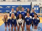 Geneseo Blue Devils Girls Varsity Volleyball Fall 25-26 team photo.