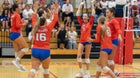 Natick Redhawks Girls Varsity Volleyball Fall 25-26 team photo.