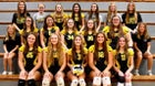 McCool Junction Mustangs Girls Varsity Volleyball Fall 25-26 team photo.