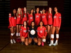 East Leopards Girls Varsity Volleyball Fall 25-26 team photo.