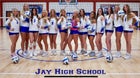 Jay Royals Girls Varsity Volleyball Fall 25-26 team photo.
