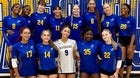 Crete-Monee Warriors Girls Varsity Volleyball Fall 25-26 team photo.