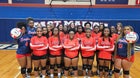 East Marion Eagles Girls Varsity Volleyball Fall 25-26 team photo.