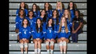 NSU University Sharks Girls Varsity Volleyball Fall 25-26 team photo.