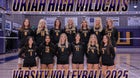 Ukiah Wildcats Girls Varsity Volleyball Fall 25-26 team photo.