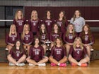 Wheeling Central Catholic Maroon Knights Girls Varsity Volleyball Fall 25-26 team photo.