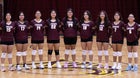 Rock Point Cougars Girls Varsity Volleyball Fall 25-26 team photo.