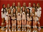 Brookwood Falcons Girls Varsity Volleyball Fall 25-26 team photo.