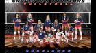 Grovetown Warriors Girls Varsity Volleyball Fall 25-26 team photo.