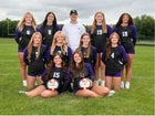 Pecatonica Indians Girls Varsity Volleyball Fall 25-26 team photo.