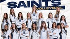 Shiloh Christian Saints Girls Varsity Volleyball Fall 25-26 team photo.