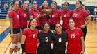 Kahuku Red Raiders Girls Varsity Volleyball Fall 25-26 team photo.