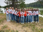 Troy Trojans Girls Varsity Volleyball Fall 25-26 team photo.