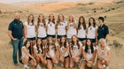 Mountain Crest Mustangs Girls Varsity Volleyball Fall 25-26 team photo.