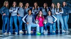 Temple Christian Pioneers Girls Varsity Volleyball Fall 25-26 team photo.