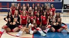 Providence Hall Patriots Girls Varsity Volleyball Fall 25-26 team photo.