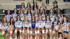 Troy Trojans Girls Varsity Volleyball Fall 25-26 team photo.