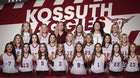 Kossuth Aggies Girls Varsity Volleyball Fall 25-26 team photo.