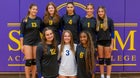 Salem Academy Sabers Girls Varsity Volleyball Fall 25-26 team photo.