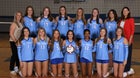 St. Paul's Episcopal Saints Girls Varsity Volleyball Fall 25-26 team photo.