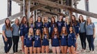Pacifica Christian Tritons Girls Varsity Volleyball Fall 25-26 team photo.