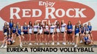 Eureka Tornadoes Girls Varsity Volleyball Fall 25-26 team photo.