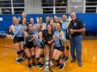 Sacred Heart Crusaders Girls Varsity Volleyball Fall 25-26 team photo.