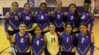 Okeechobee Brahmans Girls Varsity Volleyball Fall 25-26 team photo.