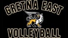Gretna East Griffins Girls Varsity Volleyball Fall 25-26 team photo.