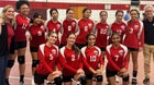Mount Pisgah Academy Mountaineers Girls Varsity Volleyball Fall 25-26 team photo.