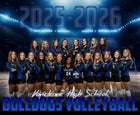 Vancleave Bulldogs Girls Varsity Volleyball Fall 25-26 team photo.
