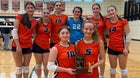 Calhoun Christian Cougars Girls Varsity Volleyball Fall 25-26 team photo.