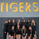 Malakoff Tigers Girls Varsity Volleyball Fall 25-26 team photo.
