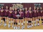 Tohatchi Cougars Girls Varsity Volleyball Fall 25-26 team photo.