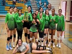 Hilltop Lancers Girls Varsity Volleyball Fall 25-26 team photo.