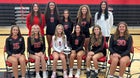 Preble Shawnee Arrows Girls Varsity Volleyball Fall 25-26 team photo.