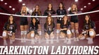 Tarkington Longhorns Girls Varsity Volleyball Fall 25-26 team photo.
