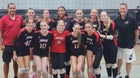 Tampa Bay HEAT  Girls Varsity Volleyball Fall 25-26 team photo.