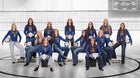 Raft River Trojans Girls Varsity Volleyball Fall 25-26 team photo.