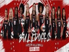 Winder-Barrow Bulldoggs Girls Varsity Volleyball Fall 25-26 team photo.