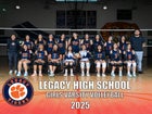Legacy Tigers Girls Varsity Volleyball Fall 25-26 team photo.