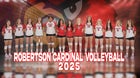 Robertson Cardinals Girls Varsity Volleyball Fall 25-26 team photo.
