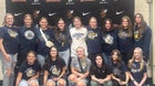 Cameron Dragons Girls Varsity Volleyball Fall 25-26 team photo.