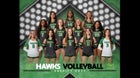Lake Minneola Hawks Girls Varsity Volleyball Fall 25-26 team photo.