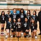 Burton Pumas Girls Varsity Volleyball Fall 25-26 team photo.